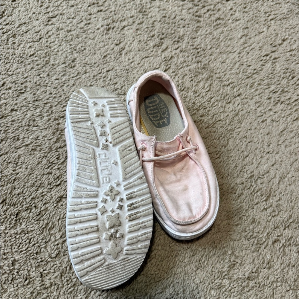 Hey Dude Light Pink Slip-On Shoes - Picture 3 of 3
